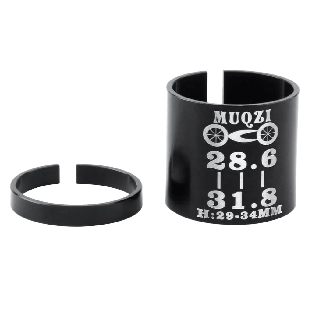 Lightweight Bicycle Bike Alloy Stem Fork Shim Steerer Tube Adapter 28.6mm to 31.8mm | Спорт и развлечения
