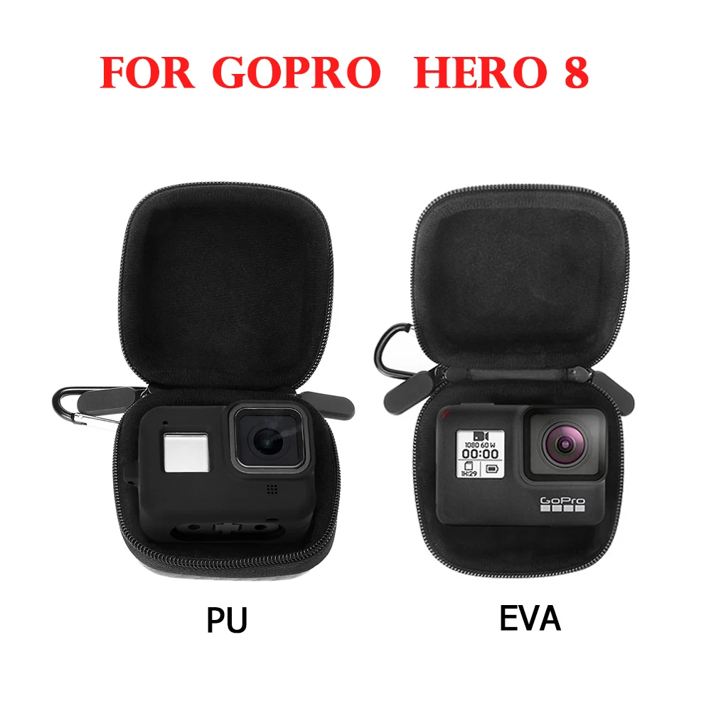 Дополнительный чехол для переноски для GoPro Hero 8, черная сумка для хранения, сумка для GoPro 7 6 5, аксессуары для экшн-камеры DJI Osmo