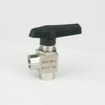 

1/4" NPT Female 304 Stainless Steel Shut Off Ball Valve Water Gas Oil 64 Bar