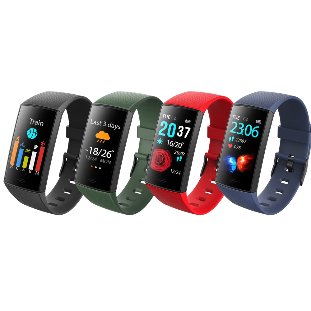 

CY11 Smartwatch SportWatch Passometer Fitness Tracker Countdown Heart Rate Tracker Message Reminder Call Reminder
