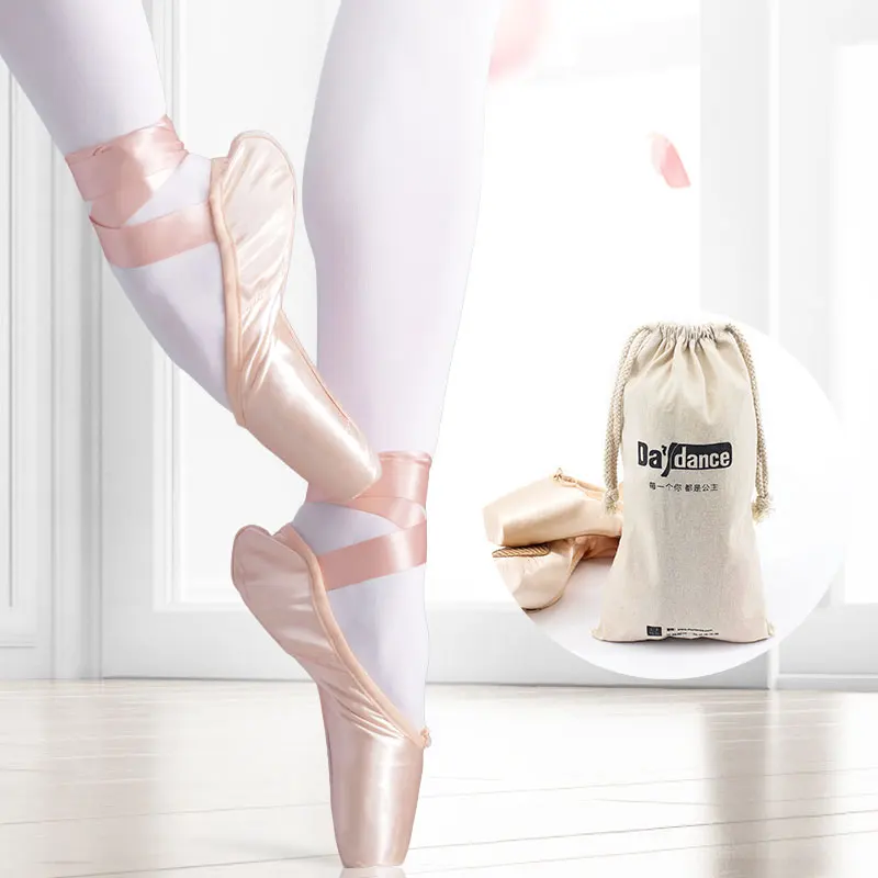 Vintage Pointe Ballet Schoenen-Decoratieve Pointe Ballet Schoenen, Schoenen Meisjesschoenen Dansschoenen 
