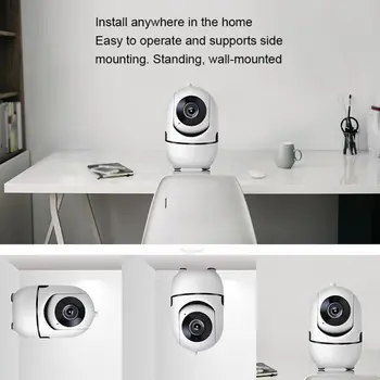 

720P / 1080 Automatic Human Body Tracking Camera Wifi High-definition Humanoid Tracking Wireless Network Shaking Machine New