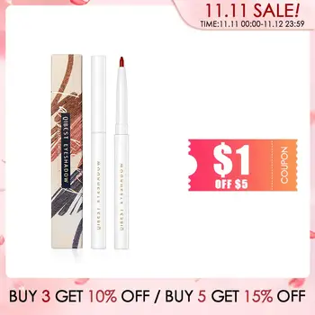 

QIBEST New Colored Eyeshadow Pencil Glitter Makeup Cosmeitcs Eye Liner Pen Colored Makeup Pencil Matte Eyeliner Colored Eyes Pen