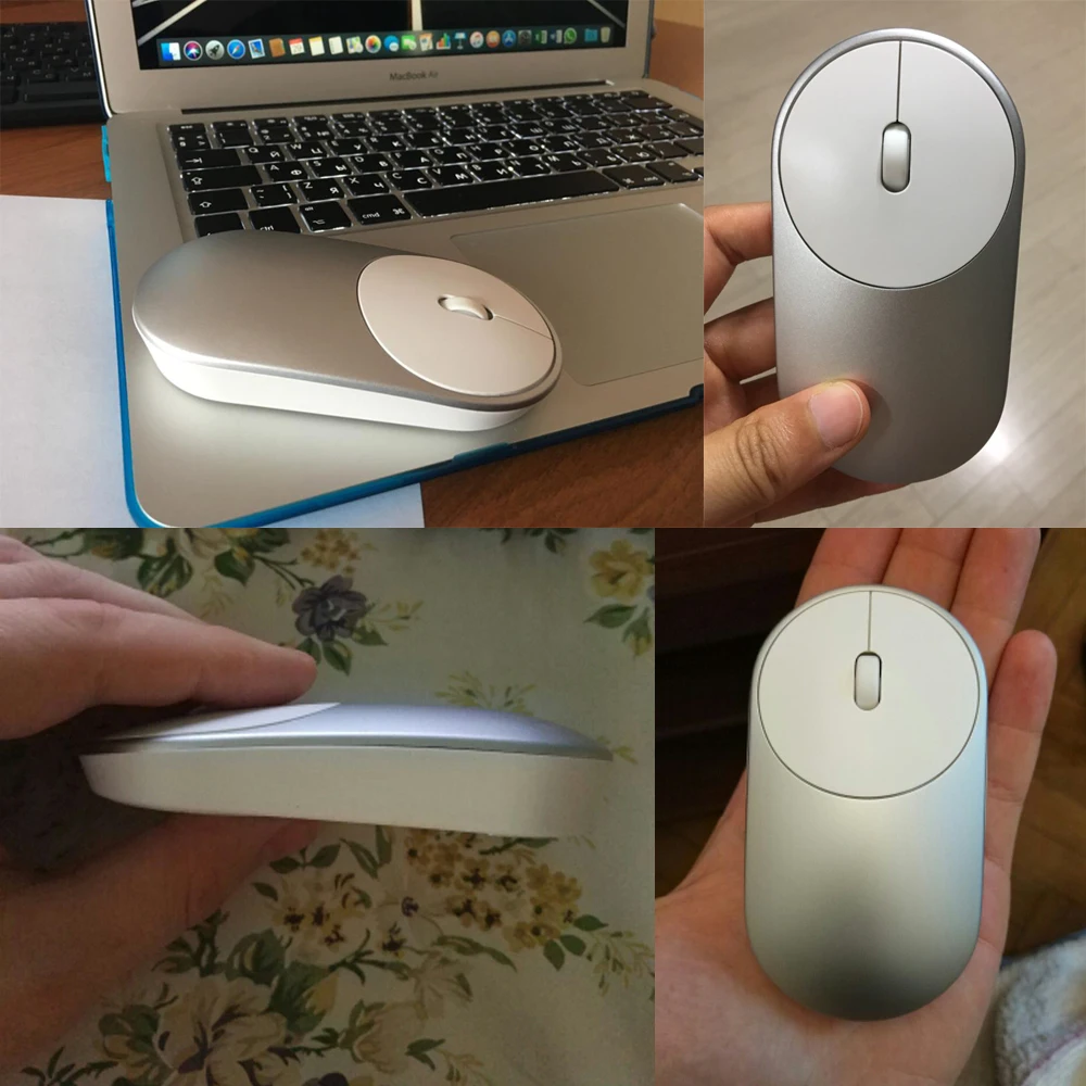 Бесшумная беспроводная компьютерная мышь 1200 dpi эргономичная Бесшумная USB оптическая игровая мышь с подставкой для запястья коврик для мыши для Xiaomi notebook Game