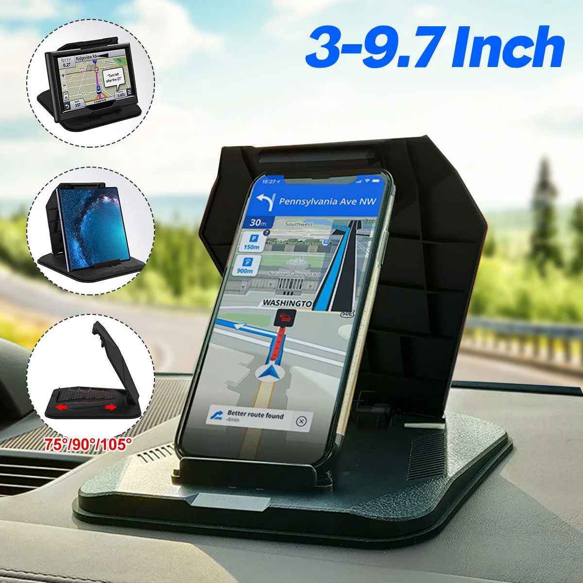 Buurt Gronden Met bloed bevlekt Universele Auto Dashboard Telefoon Houder Stand Mount Houder Gps  Ondersteuning Auto Telefoon Voor 3 9.7 Inch Mobiele Telefoon Tablet voor  Ipad|Universele autobeugel| - AliExpress