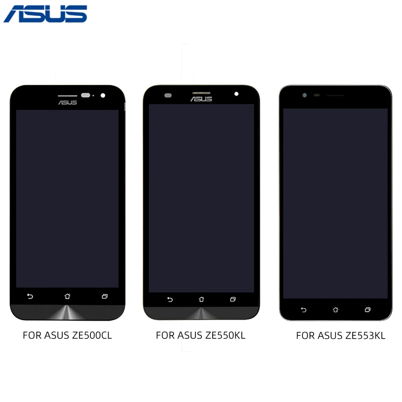 

For ASUS Zenfone ZE500CL ZE550KL ZE553KL LCD Display Touch Screen Digitizer Assembly Replacement For ASUS ZE553KL With Frame