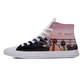 

2019 Hot Cute Vogue Summer Casual Shoes Handiness Breathable Sneakers 3D Print Children's Film For Men Women The Florida Project