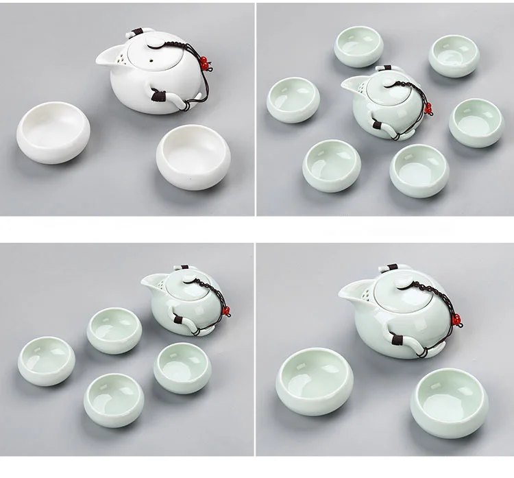 LUWU керамический чайник gaiwan чайные чашки китайский чайный набор кунг-фу посуда для напитков