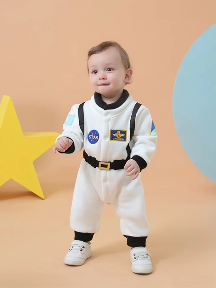 bright baby bodysuits	 Baby Space Astronaut Costume Fall Winter Clothes for Toddler Boy Girl Romper Halloween Anime Cosplay Outfit 9 12 18 24 36 Months bulk baby bodysuits	