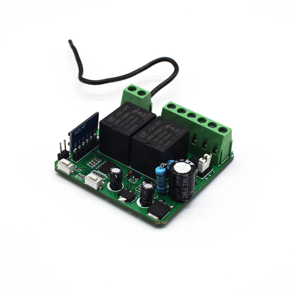 433 42 MHz 12V/24V AC DC приемник для гаражных ворот|Пульт управления дверью| |