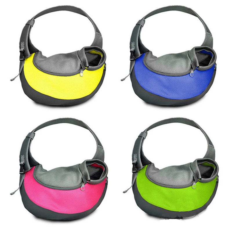 Pet Puppy Carrier S/M Открытый Путешествия собака сумка сетка Оксфорд один комфорт слинг Сумочка Сумка