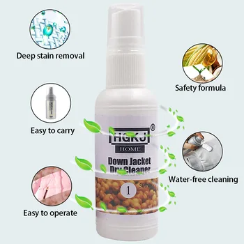 

Bags Down Jacket Cleaner Clothing Fabric Stain Remove Durable Waterless Stubborn Practical Foam Shoes Disposable Footwear