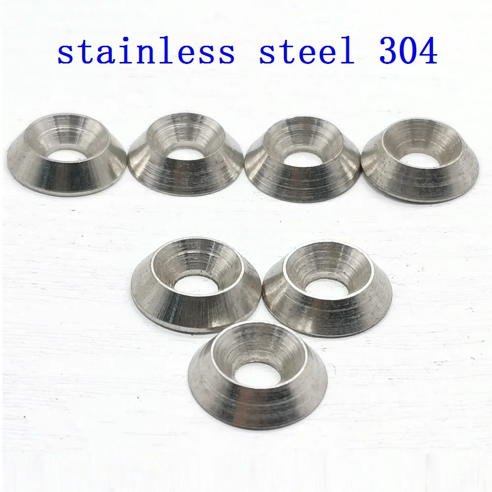M3 M4 M5 M6 M8 M10 304 Stainless Steel Head Countersunk Screw Gasket Washer Joint Ring Backup