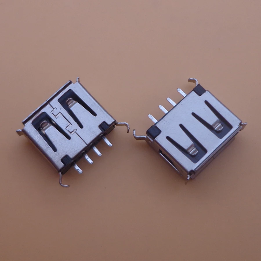10 шт. коннекторы для розеток USB Type A 180 градусов|Соединители| |