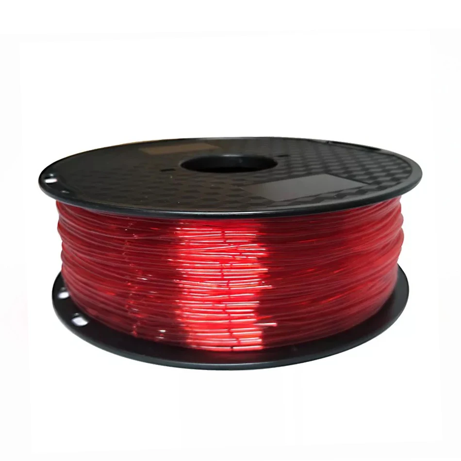 Elastic Flexible TPU 3D Printer Filament 1.75mm Rubber Material Roll Flex 500g 250g Red Black Blue Filament for 3D Printing