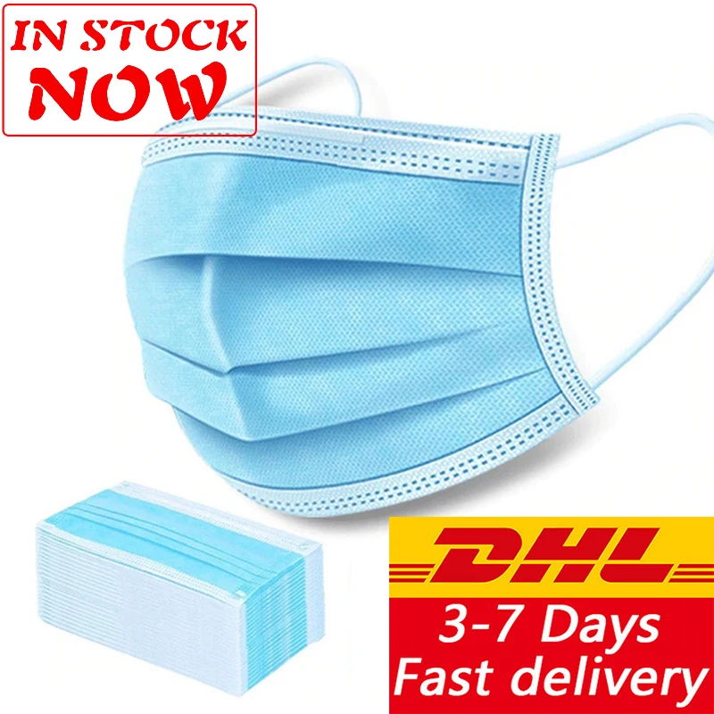 

20pcs Disposable Dustproof Masks PM2.5 Face Mouth Masks Anti Influenza Breathing cotton Protective Mask Daily Anti Dust Mask