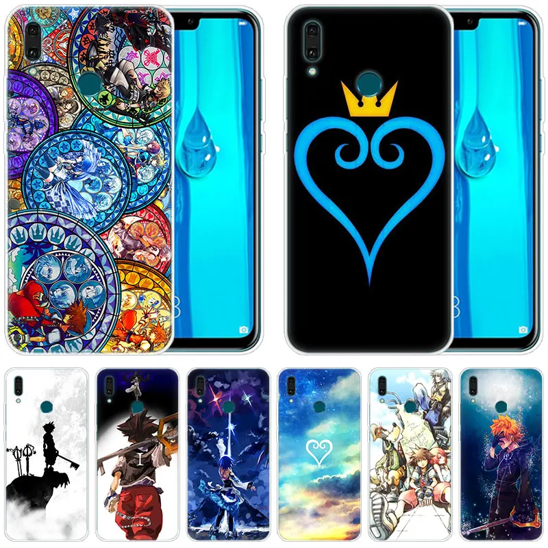 luxury Soft Case Anime Kingdom Hearts for Huawei Mate 30 20 Lite 10 Pro Y5 Y6 Y7 2019 Y9 Prime 2018 2017 Cover | Мобильные телефоны