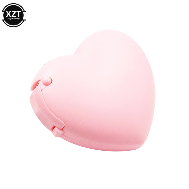 pink Новейшие конфеты цвет резак для малярной ленты дизайн сердца любви/форма пончика васи ленты резак офисная Лента Диспенсер школьные поставки - Цвет: pink