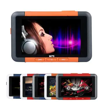 

Player 3.5" Slim LCD Screen Music Video Player Recorder E-book Reader FM Radio MP3 MP4 Player 8GB 16GB Music Player R20