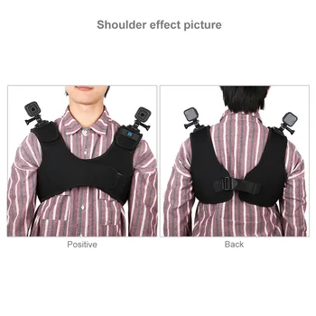 

Dual Shoulder Strap Adjustable Chest Belt Mount For Gopro Hero8 Osmo Action Other Action Cameras Accessories Аксессуары #4