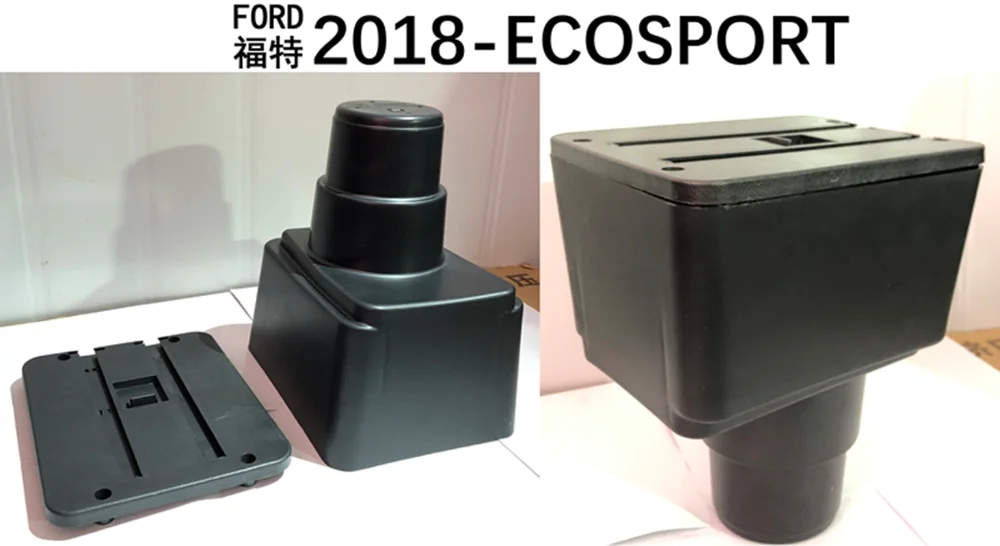 Для Ford-Ecosport подлокотник коробка центральный магазин содержание подлокотник коробка с интерфейсом USB