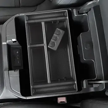 

Armrest Center Storage Box For Chevy Silverado GMC Sierra 1500 2019 Console Tray