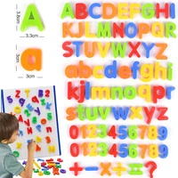 26pcs Magnetic Letter Numbers Alphabet Fridge Magnets Colorful ABC 123 Educational Kids Learning Spelling Counting Education Toy 1