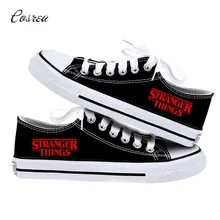 Stranger Things Shoes dust Nancy Wheeler Eleven hombre Casual Mujer Zapatos de lona zapatillas de encaje zapatos de mujer calzado