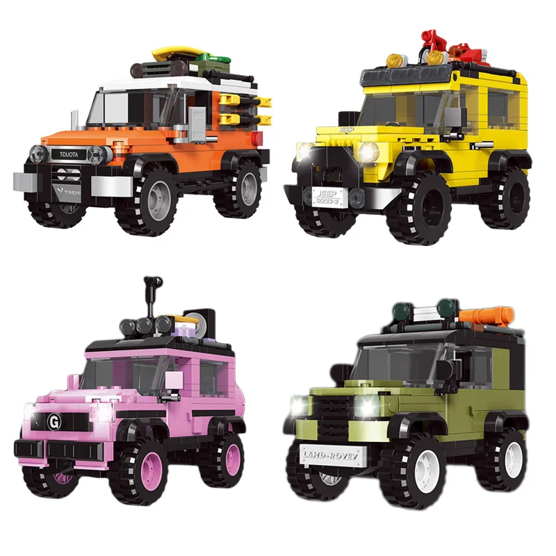 

New Technic Blocks Moc Building Blocks Off Road Car Constructor Bricks Model Kit Educational Toys For Kids Christmas Gifts