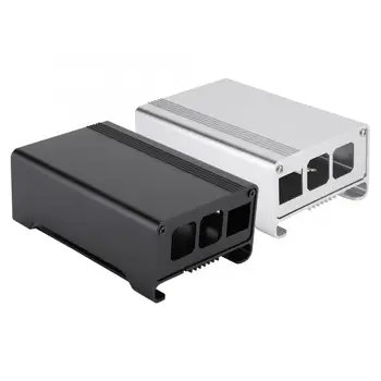 

V1 Aluminum Alloy Metal Case with DC 5V Cooling Fan for Raspberry Pi 3 B/2 B/RPB +