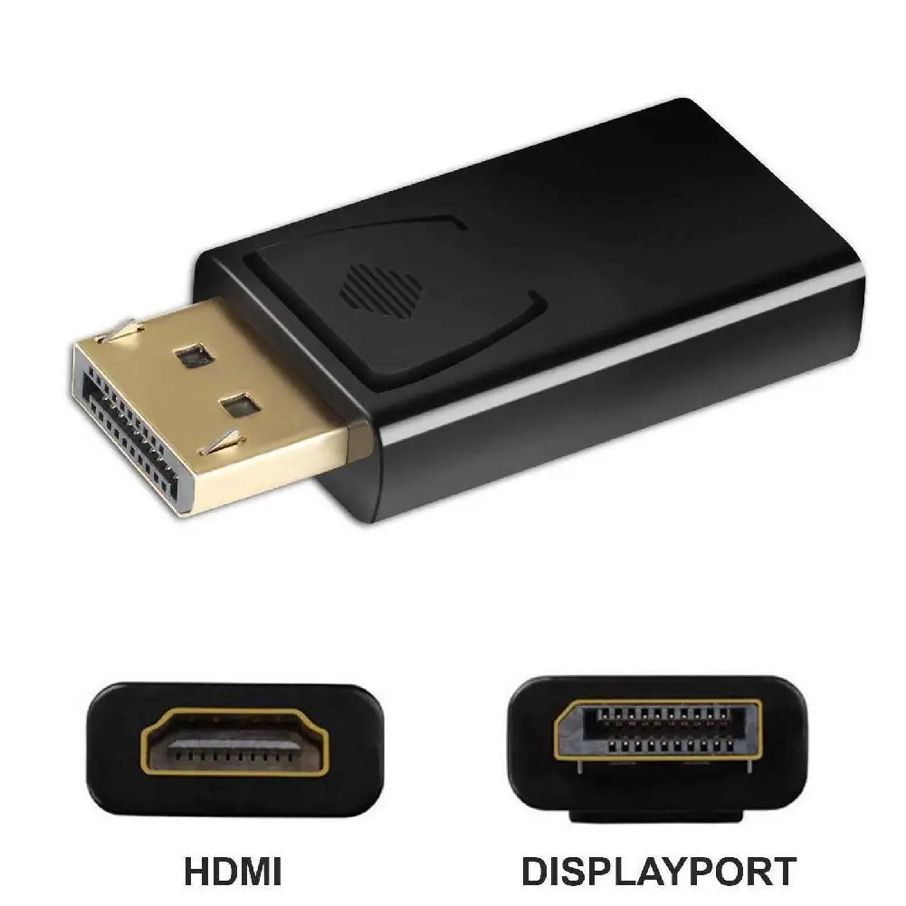 

Display Port DP Male to HDMI Female Converter Adapter Video Audio connector Fit for MacBook Pro Air d25 Computer Cable Adapter