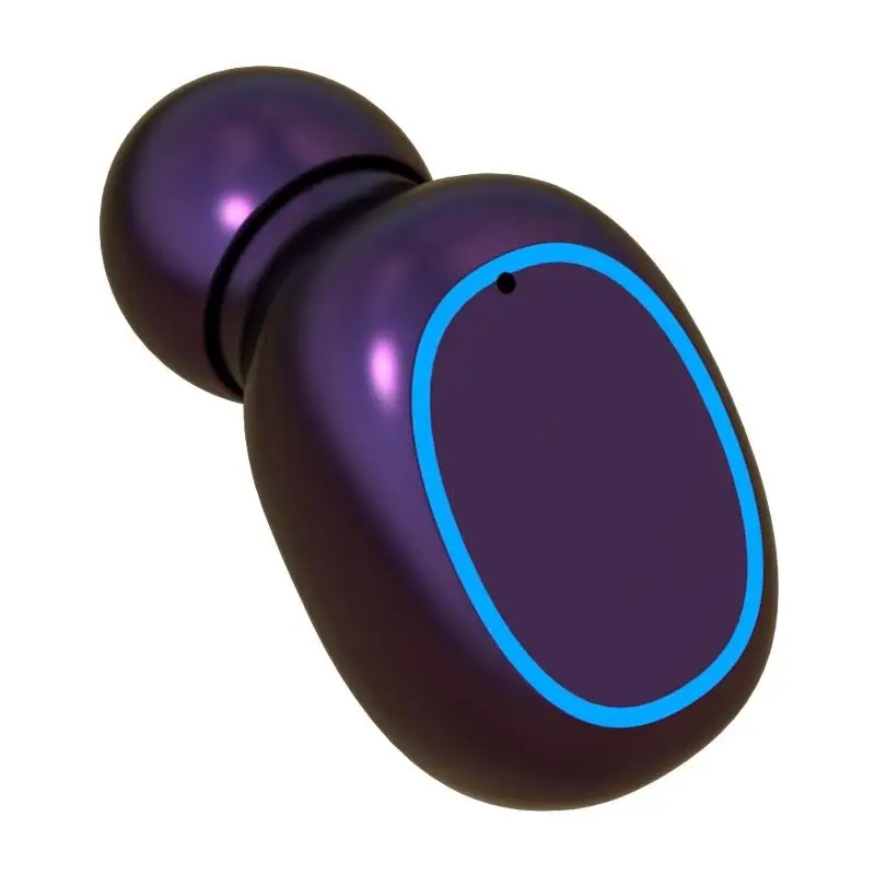 N26 Blue Circle Face Cover TWS Jerry Solution 5 1 Digital Display Touch Bluetooth Headset Emergency Charging Headphones Earbuds