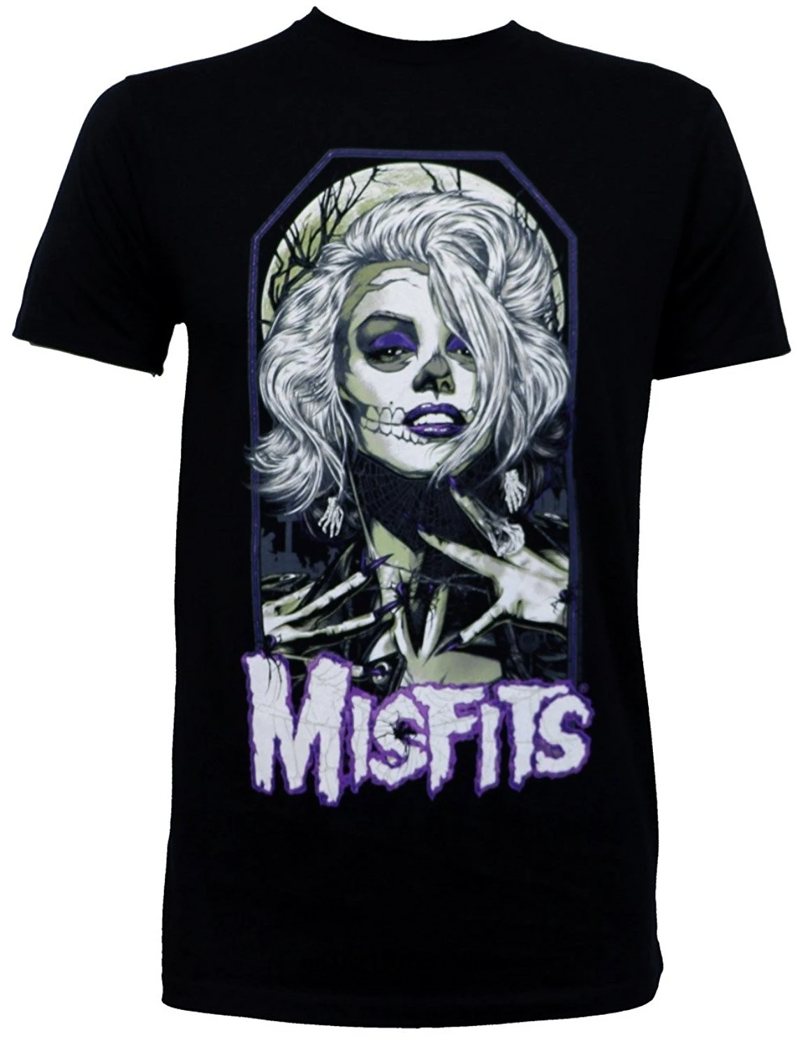 Мужская футболка Misfits Оригинал короткий рукав черная забавная новинка wo для