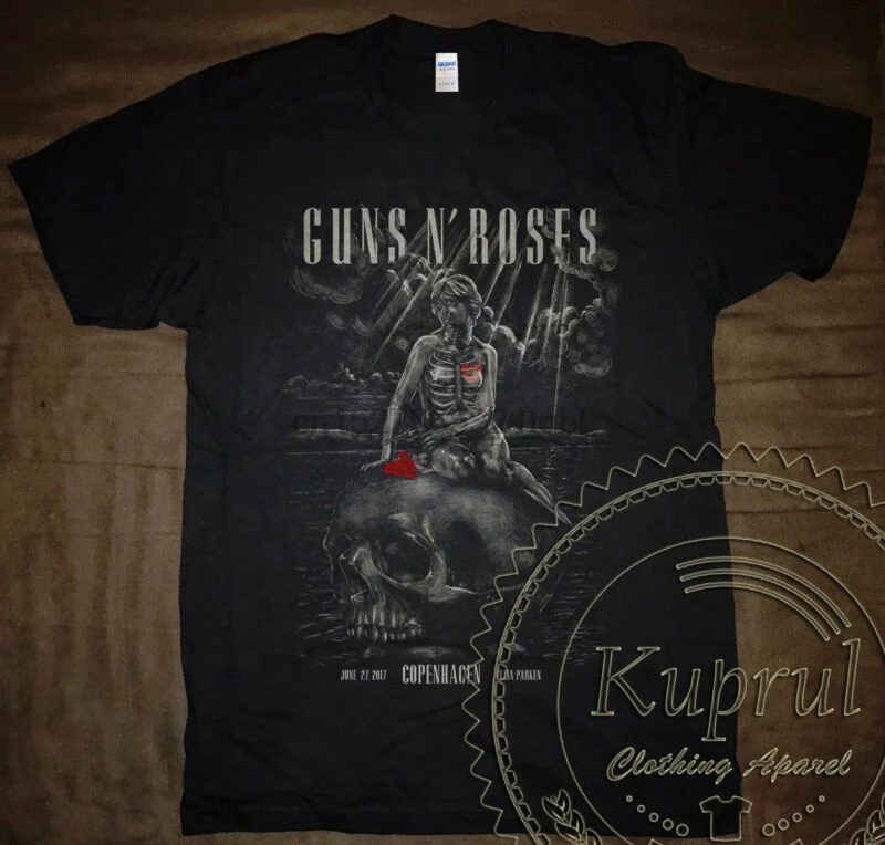 Nueva Camiseta De Gira De Guns N Roses Cogen 27 De Junio De 2017 Not In This Lifetime Aliexpress