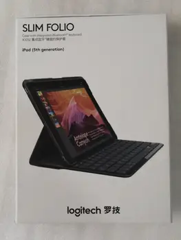

Logitech Slim Folio Case With Integrated Bluetooth Keyboard For Ipad( 5th Generation), Original Logitech IK1052