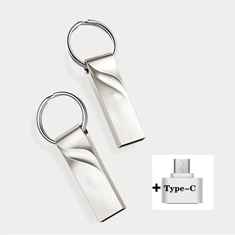 Флеш накопитель Usb Type C 2 0 металлический водонепроницаемый 64 ГБ 4 8 16 32 ГБ|USB