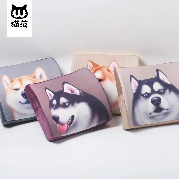 

Cat-Style Origional Car Memory Foam Lumbar Pillow Waist Support Cushion Lumbar Pillow Office Chair Tournure Memory Foam