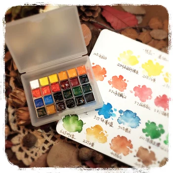 

Van Gogh Watercolor Full Colour System 12/24/40 Color Acuarela Arte Acuarelas Profesionales Aquarelle DIY Water Color