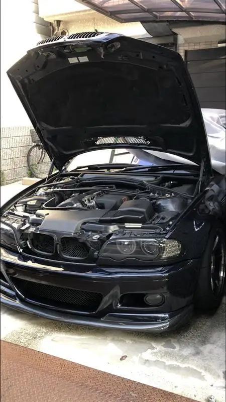 Демпфер капота для BMW M3 E46 2000 2006 51238202688 передний капот газовые стойки пружинный