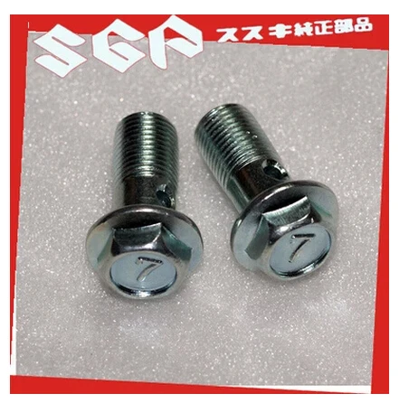 

For Motorcycle brake pump oil spill screw M10 screw hollow fine screw