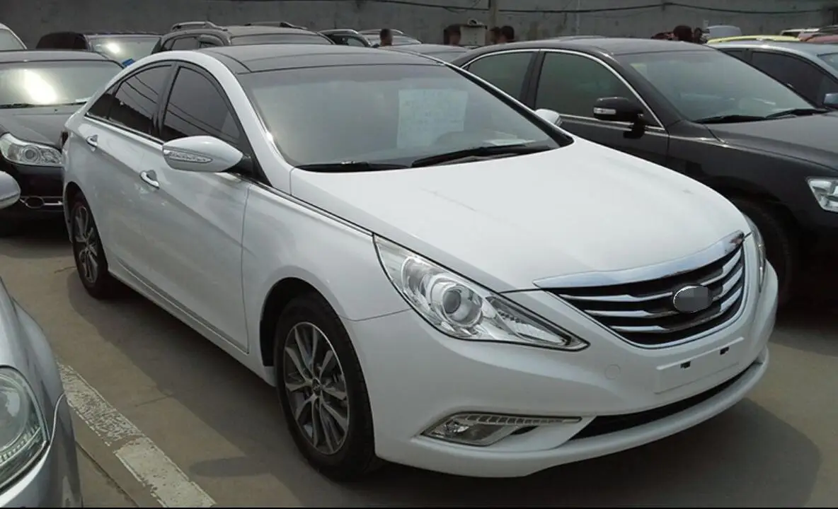 Для hyundai sonata кожаные багажнике автомобиля коврик для багажника 2009 2010 2011 2012 2013 i45