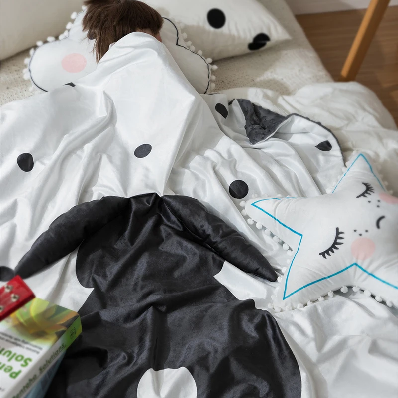 Newborn Blankets for Stroller Baby Blanket Velvet Bedding Swaddling kids Nursing Quilt Cot Crib Nursery