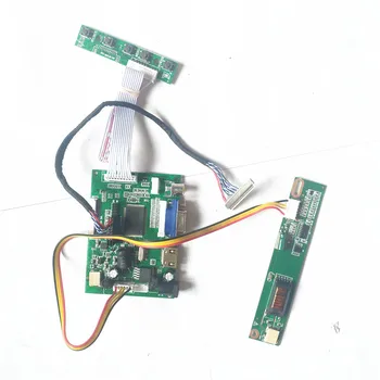 

Fit LP133X4-B2NC/D1PC/F2QT LP133X5-A2E1 1CCFL inverter 13.3" 20-Pin LVDS 2AV+HDMI+VGA 1024*768 display controller drive card kit