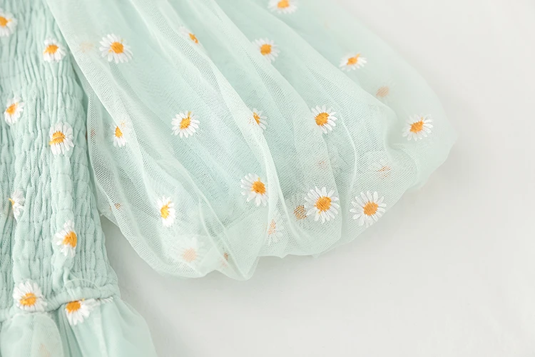 Kawaii Daisy Puff Sleeve Summer Dress - S - XL - 9 - Kawaii Mix