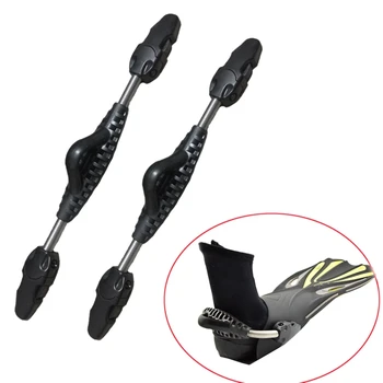 

2Pcs Snorkeling Ankle Spring Laces Diving Spring Fins 304 Stainless Steel Quick Release Buckle For Rubber Ankles(M)