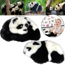 Коврик с изображением панды ковер с длинным ворсом для гостиной простой пушистый спальный искусственный детский коврик для ребенка babymat babyplaymat ковер для спальни пушистый