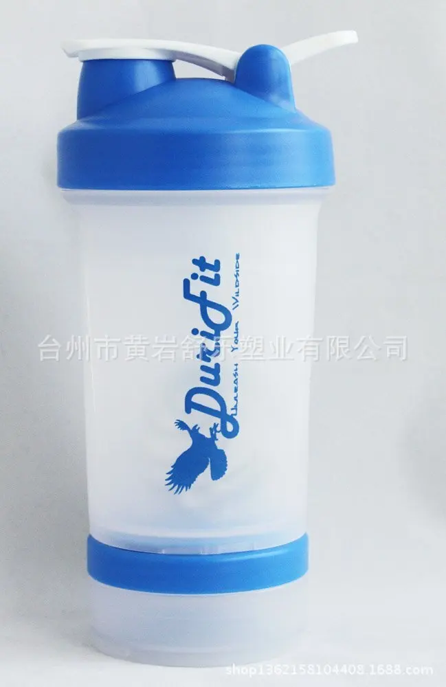 Manufacturers Direct Selling New Style Multilayer Medicine Box Shake Cup with Spring Ball Sports Bottle Outdoor Portable Cu