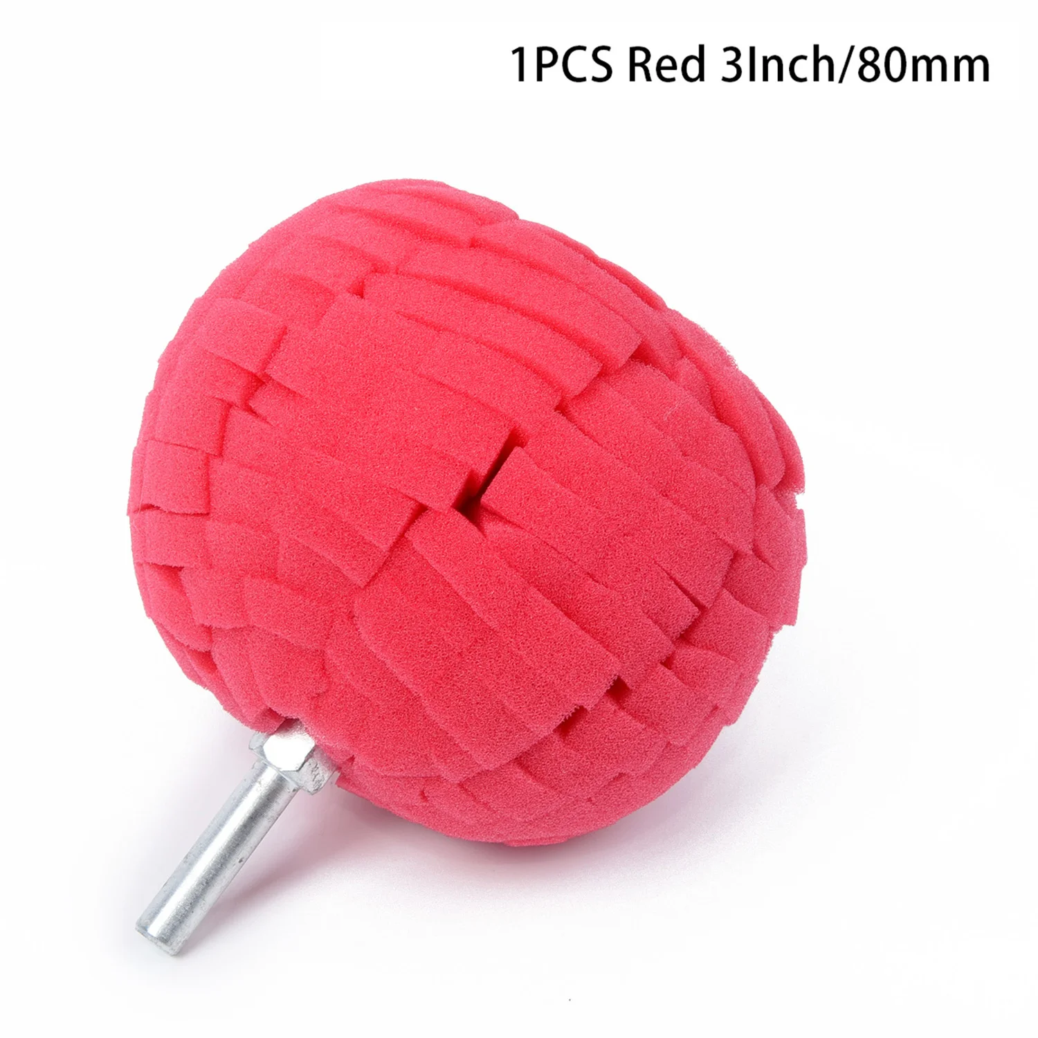 Car 3\" 80mm Buffing Polishing Ball Shaped Pad Buff Polishing Pad Buffer Tools
