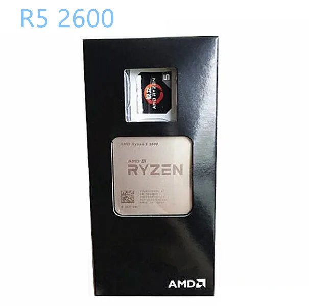 Процессор AMD Ryzen 5 2600 R5 ГГц шестиядерный двенадцатипоточный процессор Socket