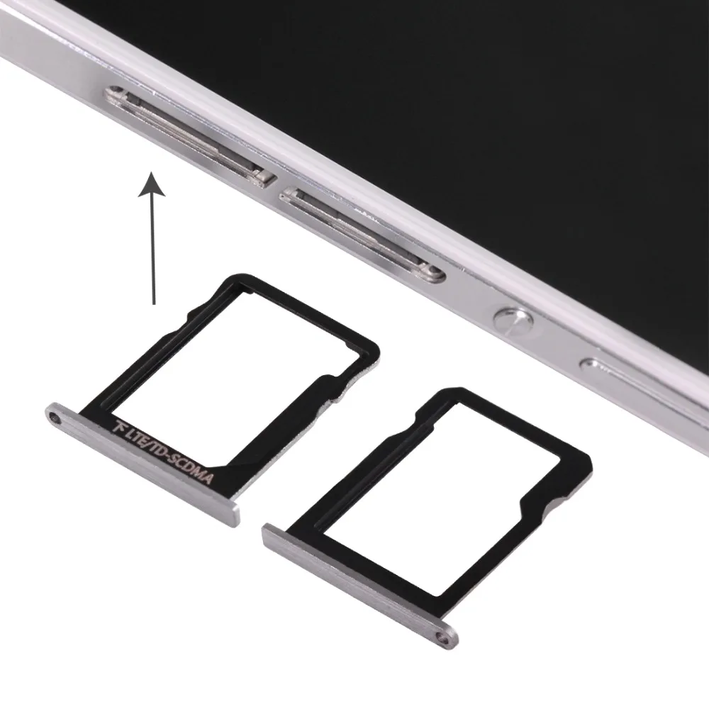 Для huawei Ascend P7 лоток для sim карты + Micro карт SD слот Держатель заменитель адаптера